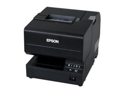 Epson TM J7200 (301) - Kvitteringsskriver - ink-jet - Rull (8 cm) - 600 dpi - inntil 98 mm/sek - USB 2.0, LAN - svart