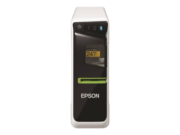 Epson LabelWorks LW-600P - Etikettmaker - S/H - termotransfer - Rull (2,4 cm) - 180 dpi - inntil 15 mm/sek - USB, Bluetooth - kutter - sensor for åpe
