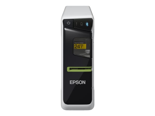Epson LabelWorks LW-600P - Etikettmaker - S/H - termotransfer - Rull (2,4 cm) - 180 dpi - inntil 15 mm/sek - USB, Bluetooth - kutter - sensor for åpe