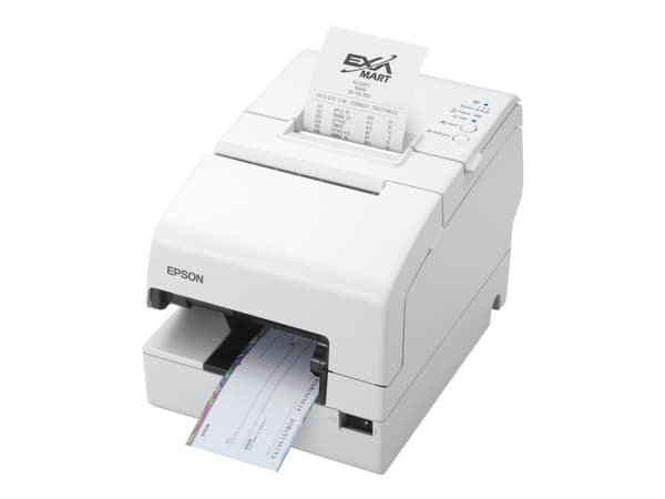 Epson TM H6000V-213P1 - Kvittoskrivare - termisk linje/punktmatris - 230 x 297 mm, Rulle (7,95 cm) - 180 x 180 dpi - 9 pin - upp till 350 mm/sek - US