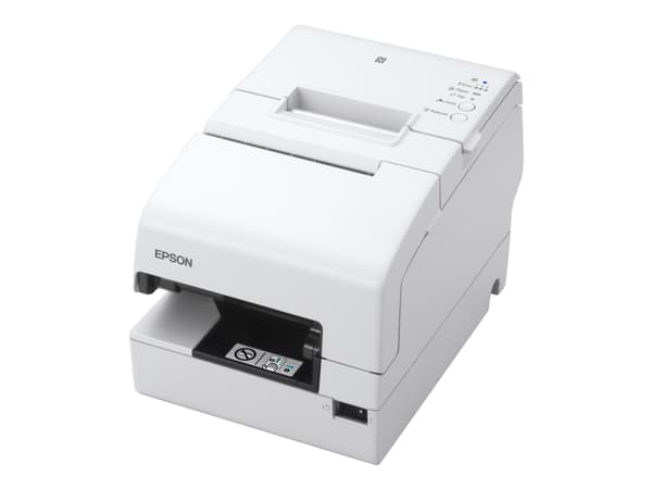 Epson TM H6000V-213P1 - Kvittoskrivare - termisk linje/punktmatris - 230 x 297 mm, Rulle (7,95 cm) - 180 x 180 dpi - 9 pin - upp till 350 mm/sek - US