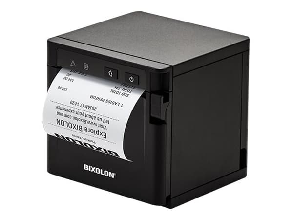 BIXOLON SRP-Q300 - Kvitteringsskriver - direkte termisk - Rull (8 cm) - 180 dpi - opptil 220 mm/sek. - USB 2.0, LAN - kutter - svart Sort