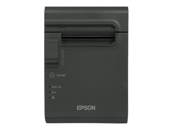 Epson TM L90 - Kvitteringsskriver - termolinje - Rull (8 cm) - 203 dpi - inntil 150 mm/sek - USB 2.0, seriell - kutter - mørk grå