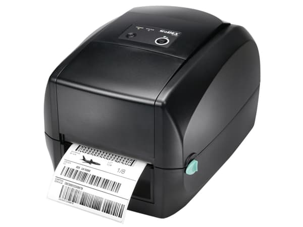 Godex RT700, Direkt termisk/termisk överföring, 203 x 203 DPI, 127 mm/sek, Kabel, Svart Svart