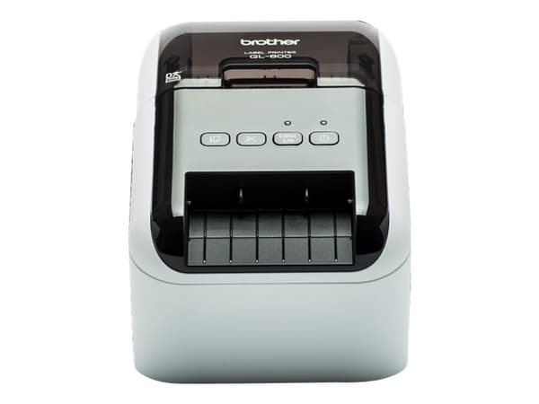 Brother QL-800 - Etikettskrivare - dubbelfärgad (monokrom) - direkt termisk - Rulle (6,2 cm) - 300 x 600 dpi - upp till 93 etiketter/min - USB 2.0 -