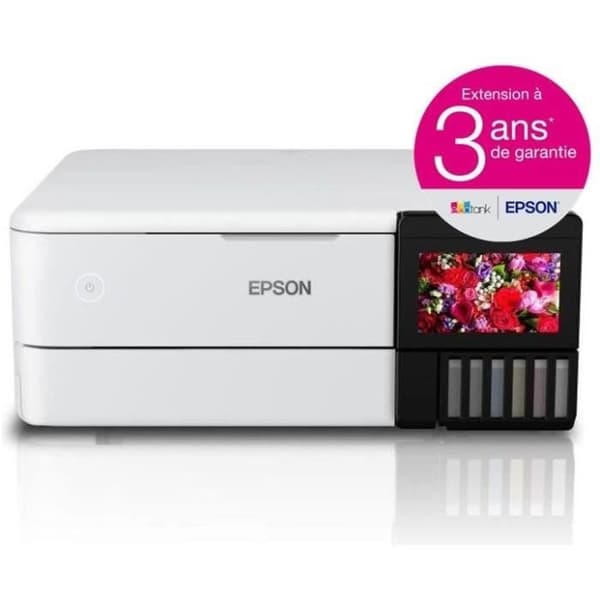 3 -i -1 multifunktionsskrivare - EPSON - Ecotank ET -8500 - Bläckstråleskrivare - A4 - Färg - Wi -Fi - C11CJ20401