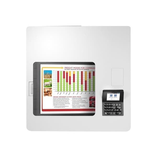 Färglaser skrivare - HP - M554DN - 33 ppm (svart) - 35 ppm (färg) - A4