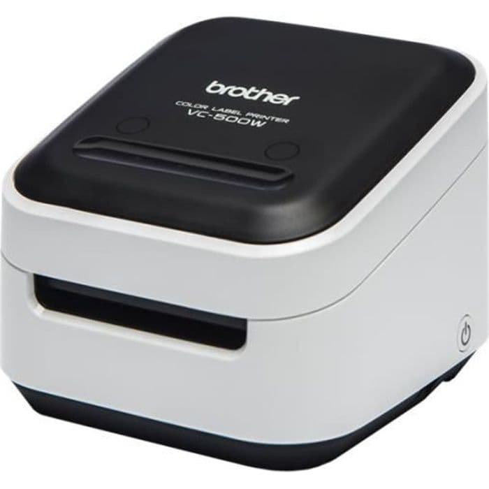 All-in-color etikettskrivare - BROTHER VC-500W - Integrering av Wifi och USB-gränssnitt