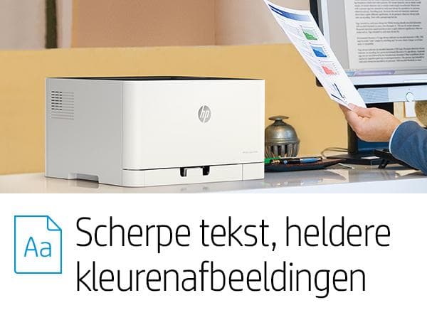 HP Inc HP Color Laser 150nw - printer - farve - laser - A4/Legal - 600 x 600 dpi - op til 18 sider/min. (monokrom)/ op til 4 sider/min. (farve) - Kapa