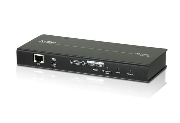 Aten CN8000A KVM Over IP -ohjausyksikkö, jossa on virtuaalinen medialiitäntä (14016866) musta