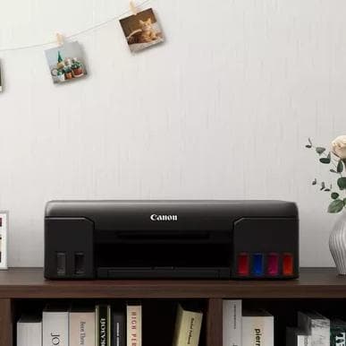 Canon PIXMA G550 - Printer - farve - inkjet - genopfyldelig - A4/Legal - op til 3,9 ipm (mono)/ op til 3,9 ipm (farve) - Kapacitet: 100 ark - USB 2.0,