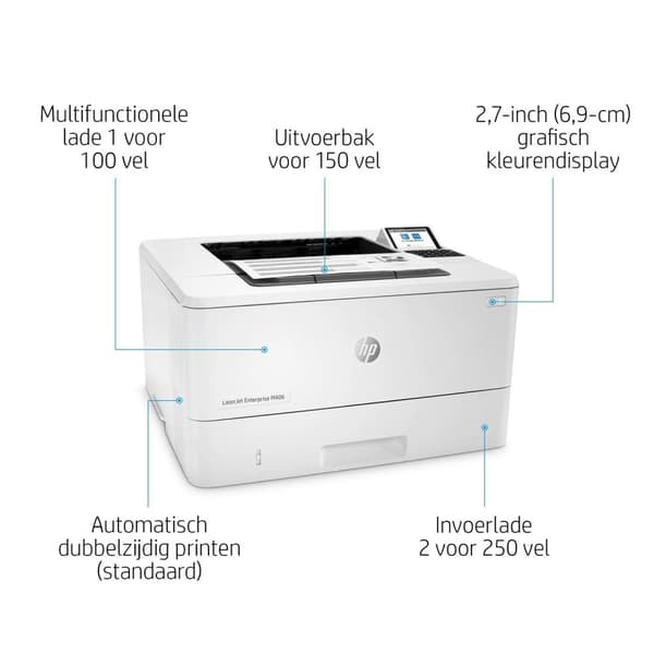 HP LaserJet Enterprise M406dn -tulostin