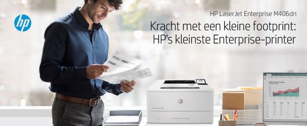 HP LaserJet Enterprise M406dn -tulostin