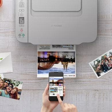 Canon PIXMA TS3451 - Allt-i-ett-skrivare / Vit