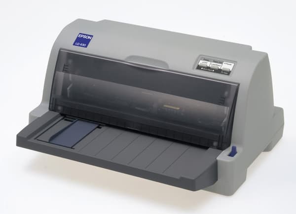 Epson LQ 630 - skrivare - monokrom - punktmatris - 360 x 180 dpi - 24 stift - upp till 360 tecken/sek. - parallell, USB 2.0
