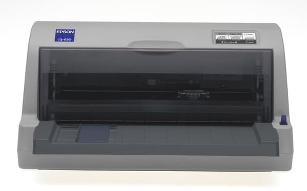 Epson LQ 630 - skrivare - monokrom - punktmatris - 360 x 180 dpi - 24 stift - upp till 360 tecken/sek. - parallell, USB 2.0
