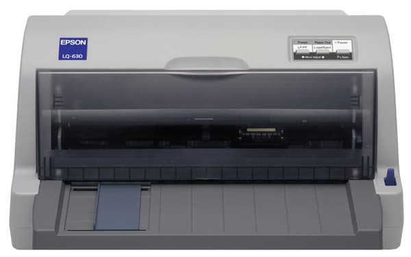 Epson LQ 630 - skrivare - monokrom - punktmatris - 360 x 180 dpi - 24 stift - upp till 360 tecken/sek. - parallell, USB 2.0