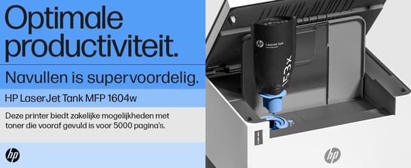 HP Inc. HP LaserJet Tank MFP 1604w Printer Europe – monikielinen lokalisointi (381L0A#B19)
