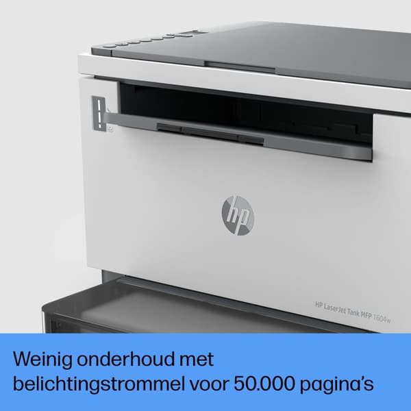HP Inc. HP LaserJet Tank MFP 1604w Printer Europe – monikielinen lokalisointi (381L0A#B19) musta