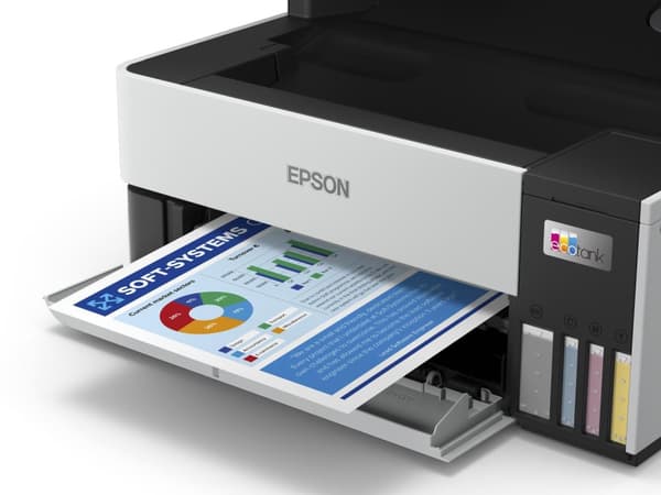 Epson EcoTank ET-5170 - Multifunktionsskrivare - färg - bläckstråle - A4 (210 x 297 mm) (original) - A4/Legal (media) - upp till 17 sidor/min. (Skriv