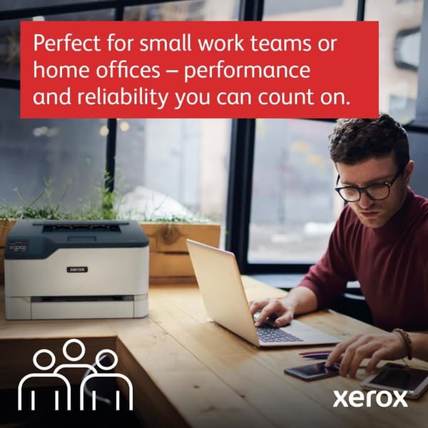 Xerox C230 - printer - farve - dupleks - laser - 216 x 340 mm - 600 x 600 dpi - op til 22 sider/min. (monokrom)/ op til 22 sider/min. (farve) - Kapaci