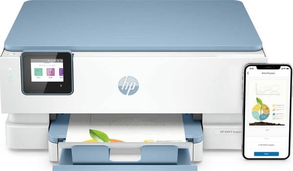 HP ENVY Inspire 7221e All-in-One-printer - 2H2N1B Hvid