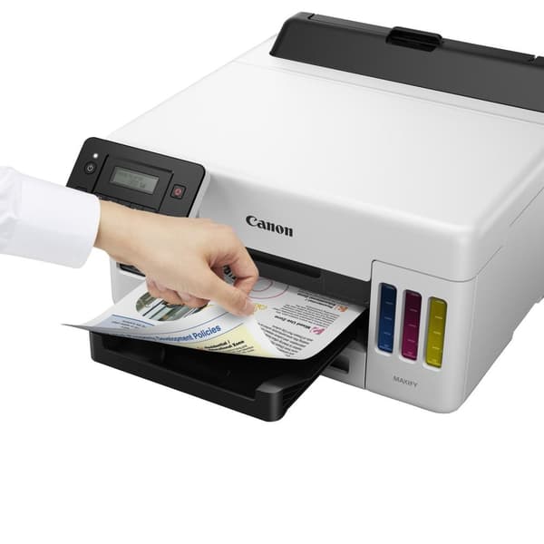 Canon MAXIFY GX5050 - Printer - Farve - Duplex - Inkjet - ITS - A4/Legal - 600 x 1200 dpi - op til 24 ipm (monokrom)/ op til 15,5 ipm (farve) - Kapaci
