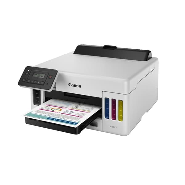 Canon MAXIFY GX5050 - Printer - Farve - Duplex - Inkjet - ITS - A4/Legal - 600 x 1200 dpi - op til 24 ipm (monokrom)/ op til 15,5 ipm (farve) - Kapaci