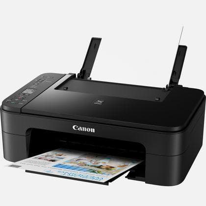 Canon PIXMA TS3350 printer farve inkjet multifunktionsenhed DIN A4 (scanner, kopimaskine, 4.800 x 1.200 dpi, WLAN, USB, Apple AirPrint, PIXMA cloud li