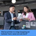 Miniatyrbillede 1 af 6: HP LaserJet Pro 3002dw-printer - Sort og hvid - Små og mellemstore virksomhedsprintere - Print - Dual-band Wi-Fi, høj sikkerhed, energieffektiv, hurti