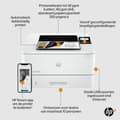 Miniatyrbild 2 av 9: HP LaserJet Pro 4002dne skrivare