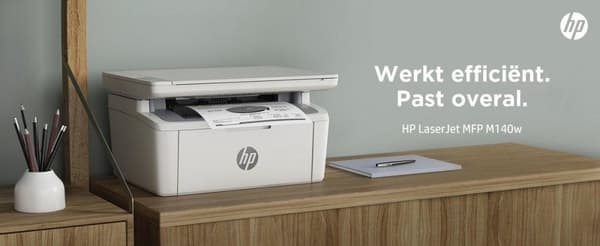 HP LaserJet M140w - Alt-i-en laserprinter - Sort/hvid