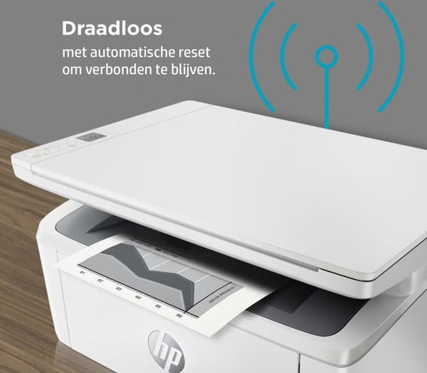 HP LaserJet M140w - Alt-i-en laserprinter - Sort/hvid