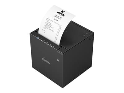 Epson TM m30III - Kvitteringsskriver - termolinje - Rull (7,95 cm) - 203 x 203 dpi - inntil 300 mm/sek - USB 2.0 vert, USB, USB-C, LAN, Wi-Fi(ac), Bl
