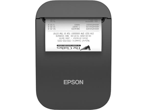 Epson TM-P80II AC (131), Termisk, Bærbar printer, 203 x 203 DPI, 65 mm/sek, Topp og front, 75 µm