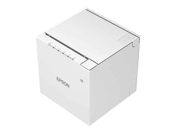 Epson TM m30III - Kvittoskrivare - termisk linje - Rulle (7,95 cm) - 203 x 203 dpi - upp till 300 mm/sek - USB 2.0-värd, USB, USB-C, LAN, Wi-Fi(ac),