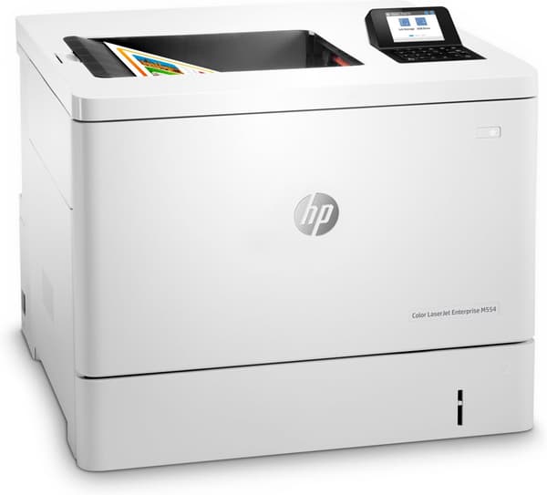 HP LaserJet Ent M554DN Printer :eur 7ZU81A#B19 Vit