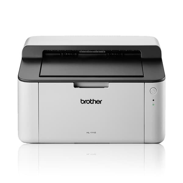 Brother HL-1110E lasertulostin 2400 x 600 DPI A4 musta, Valkoinen