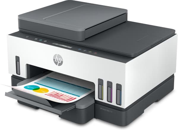 HP Smart Tank 750 All-in-One termisk inkjet A4 4800 x 1200 DPI 15 ppm Wi-Fi