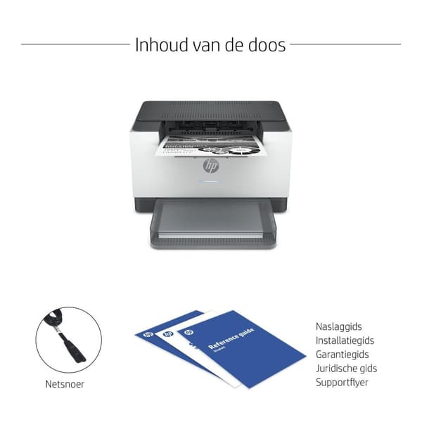 HP LaserJet M209dw Printer, Monokrom, Printer til hjemme- og hjemmekontor, Print, Duplex-udskrivning; kompakt størrelse; Energieffektiv; Dual band Wi-
