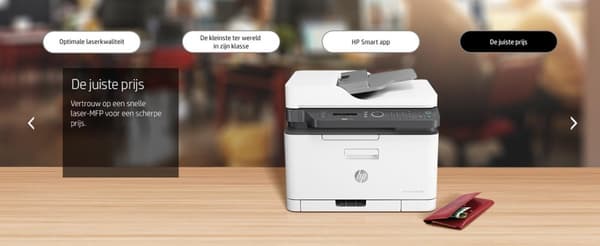 HP Color Laser MFP 179fnw, Skriv ut, Kopiera, Skanna, Faxa, Skanna till PDF