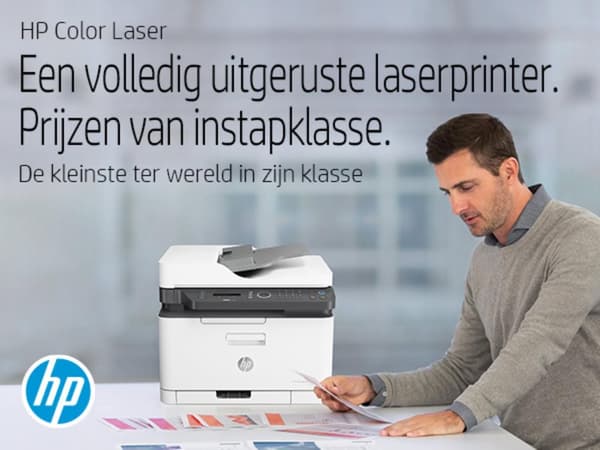 HP Color Laser MFP 179fnw, Skriv ut, Kopiera, Skanna, Faxa, Skanna till PDF