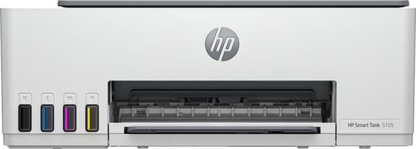 HP Inc. HP Smart Tank 5105 All-in-One - Multifunktionsprinter - farve - inkjet - genopfyldelig - lovlig (216 x 356 mm) (original) - A4/legal (medie) - Grå
