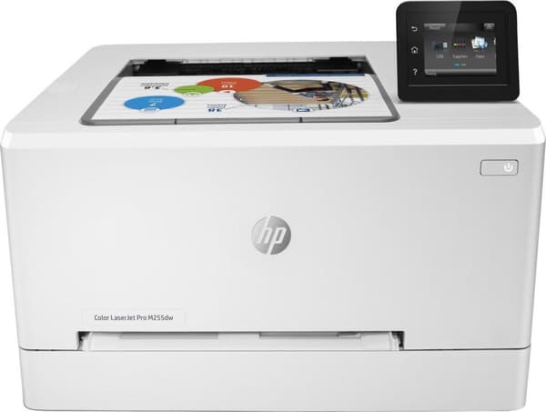 HP Color LaserJet Pro M255dw - printer - farve - duplex - laser - A4/Legal - 600 x 600 dpi - op til 21 sider/min. (monokrom)/ op til 21 sider/min. (fa Hvid