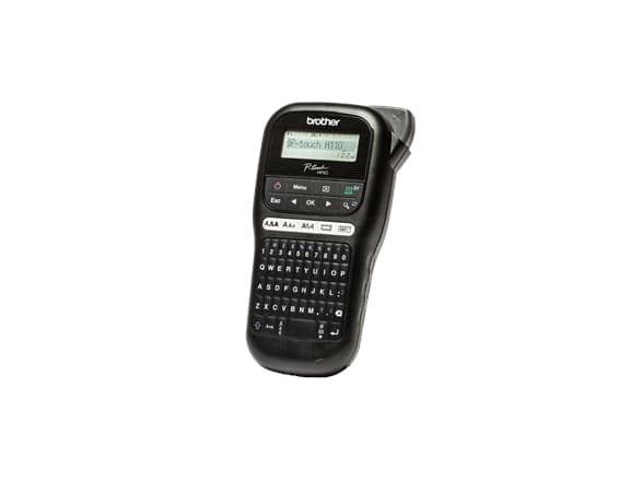 Brother PT-H110, QWERTY, TZe, Trermisk overføring, 180 x 180 DPI, 20 mm/sek, AAA