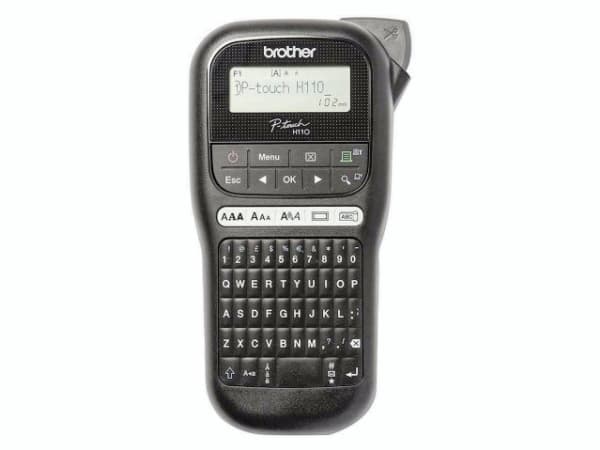 Brother PT-H110, QWERTY, TZe, Trermisk overføring, 180 x 180 DPI, 20 mm/sek, AAA