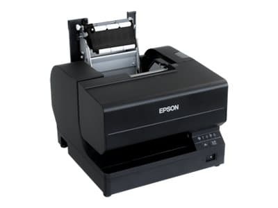 Epson TM J7700 - Kvittoskrivare - bläckstråle - Rulle (8,3 cm), 230 x 297 mm - upp till 98 mm/sek - USB 2.0, LAN - kniv - svart