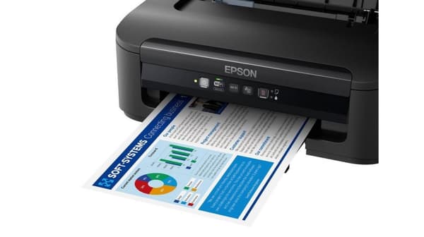 Epson WorkForce WF-2110W - Skrivare - Färg - Bläckstråle - A4/Legal - 5760 x 1440 dpi - upp till 9 sidor/min. (monokrom)/upp till 4,7 sidor/min. (färg