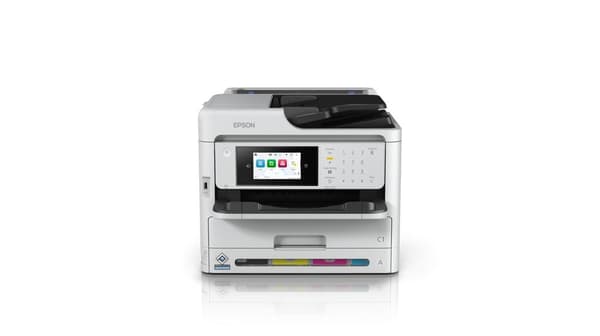 EPSON WorkForce Pro WF-C5890DWF BAM DIN A4, 4in1, PCL, PS3, ADF (C11CK23401BM) Svart, Vit