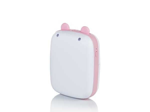 Extralink EPP-001 Rosa | Mini termisk skriver | Bluetooth, USB-C, 1200mAh, 210dpi